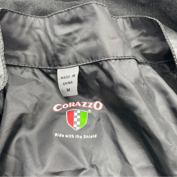 Corazzo Breeza Vented Armored Motorcycle Jacket Sz M - Picture 9 of 16